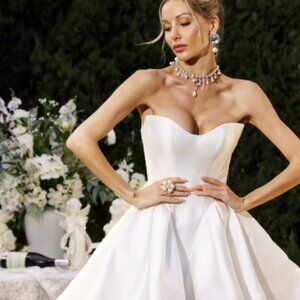 Bella Barnett Fakula Sleeveless Lacing Mini Dress